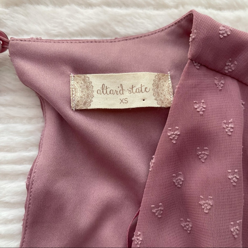 Altar’d State Mauve Romper - Picture 3 of 5